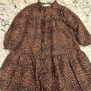 ZARA for kids size 6 animal print dress